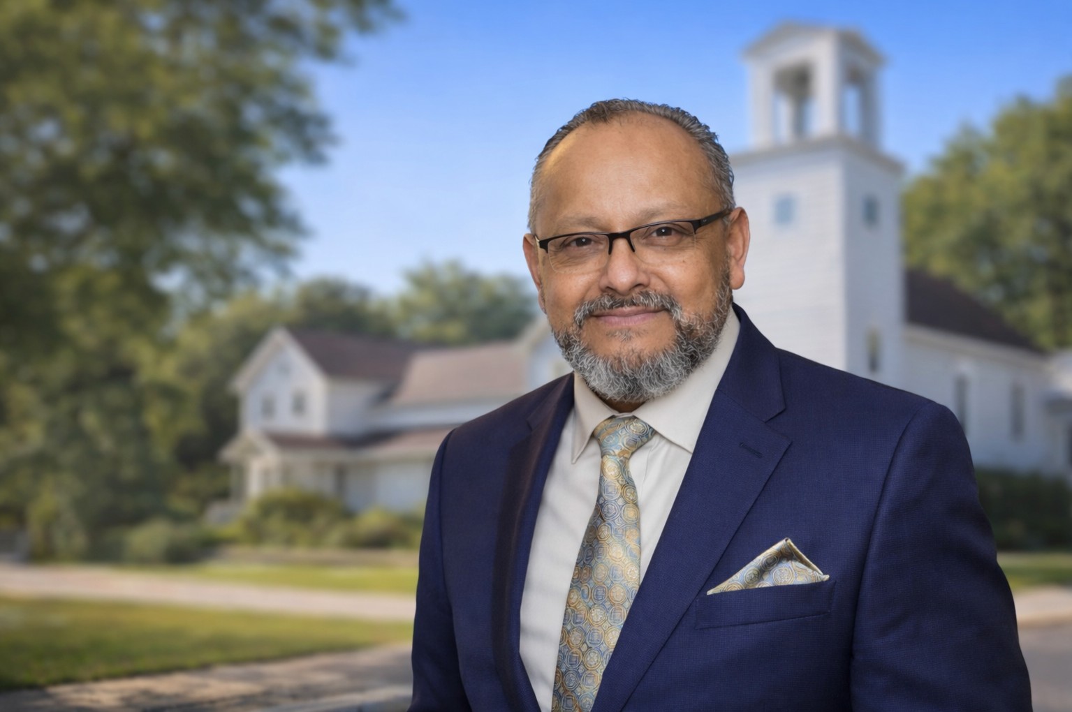 Retrato del Pastor de Iglesia Bautista Fundamental Emanuel